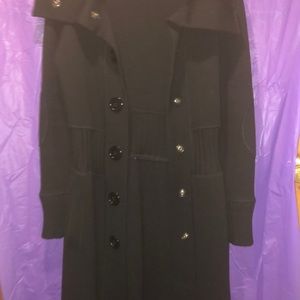 Snap buttons maxi cardigan